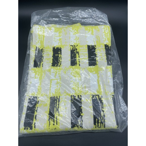 Namacheko Yellow and Beige Tsivot Turtleneck Size Large NWT SKU: 201046M205023 - Picture 6 of 6